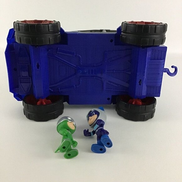 PJ Masks Dino Trouble Off Road Rescue Vehicle Action Figures Just Play Frog Box - Picture 8 of 8